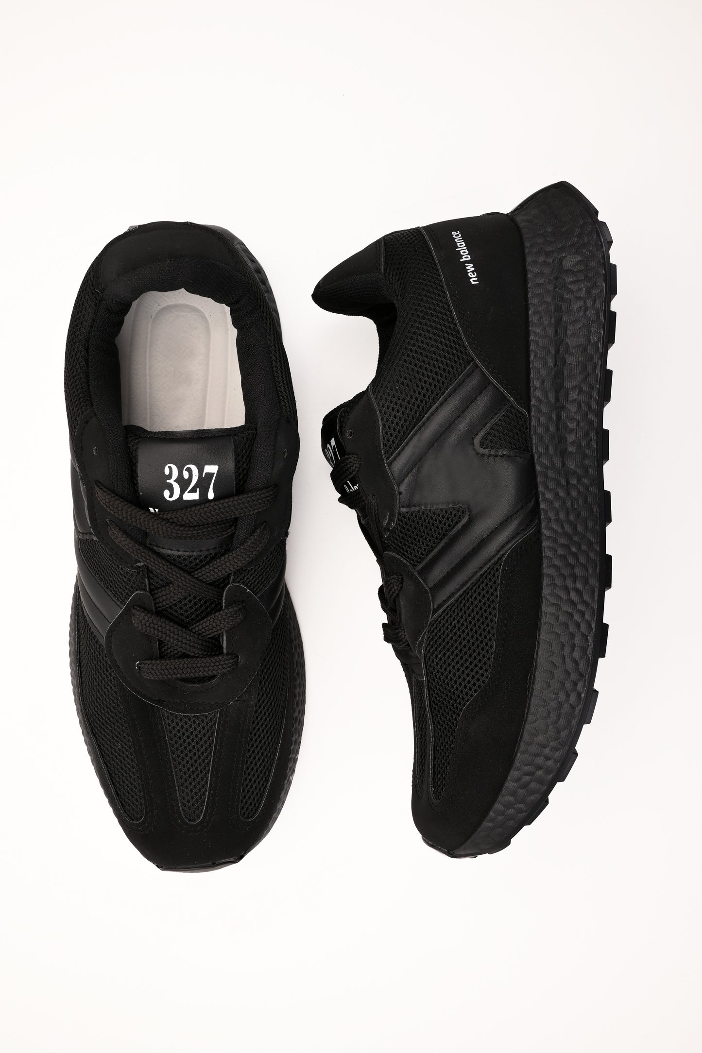 New Balance 327 Triple Black – Men’s Sneakers