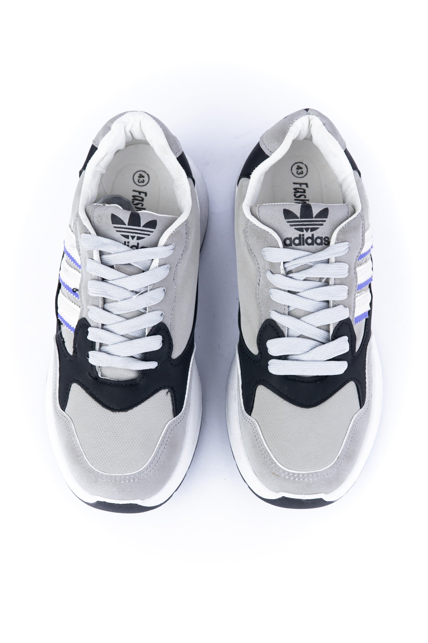 Adidas ZX Street – Grey, Black & Blue Accents