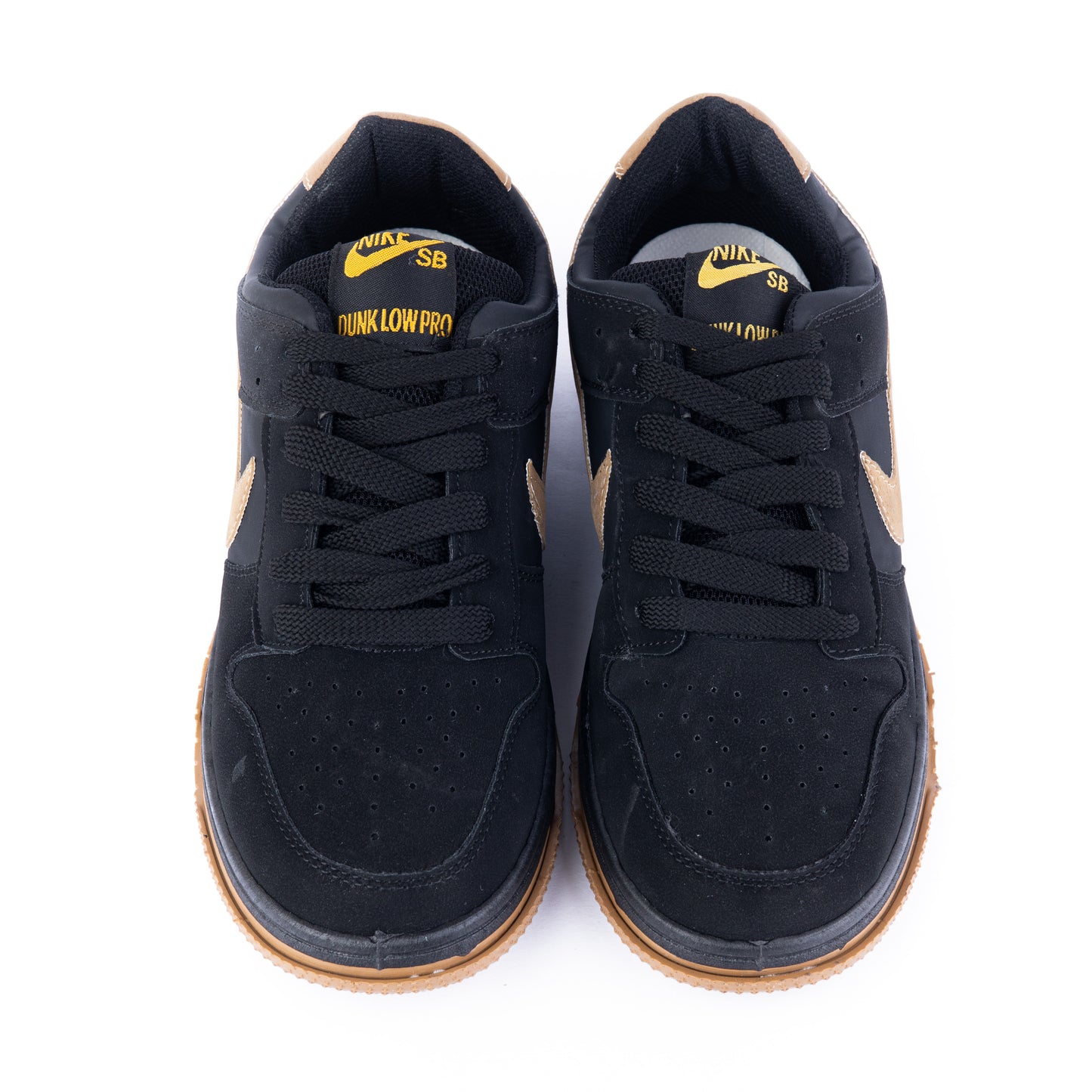 Nike SB Dunk Low – Black & Gum Swoosh