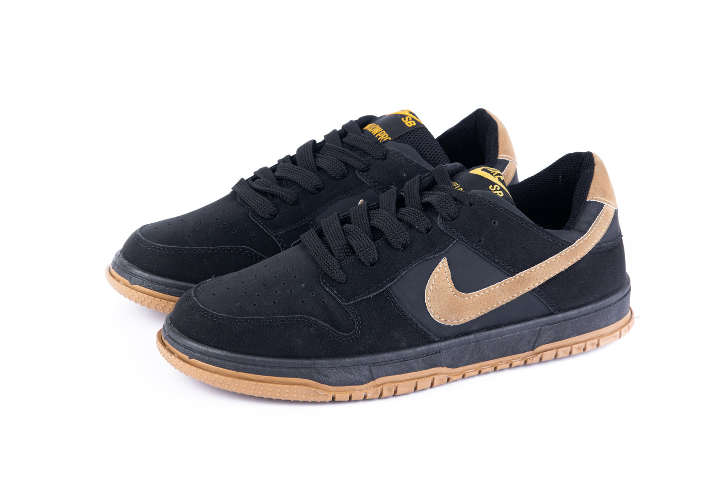 Nike SB Dunk Low – Black & Gum Swoosh