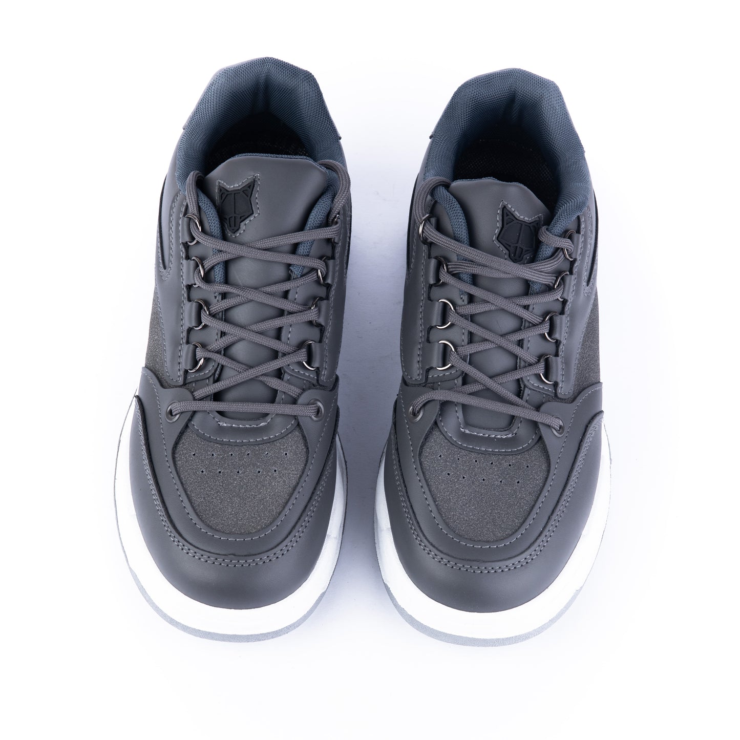 Chunky Sole Sneaker – Charcoal & White