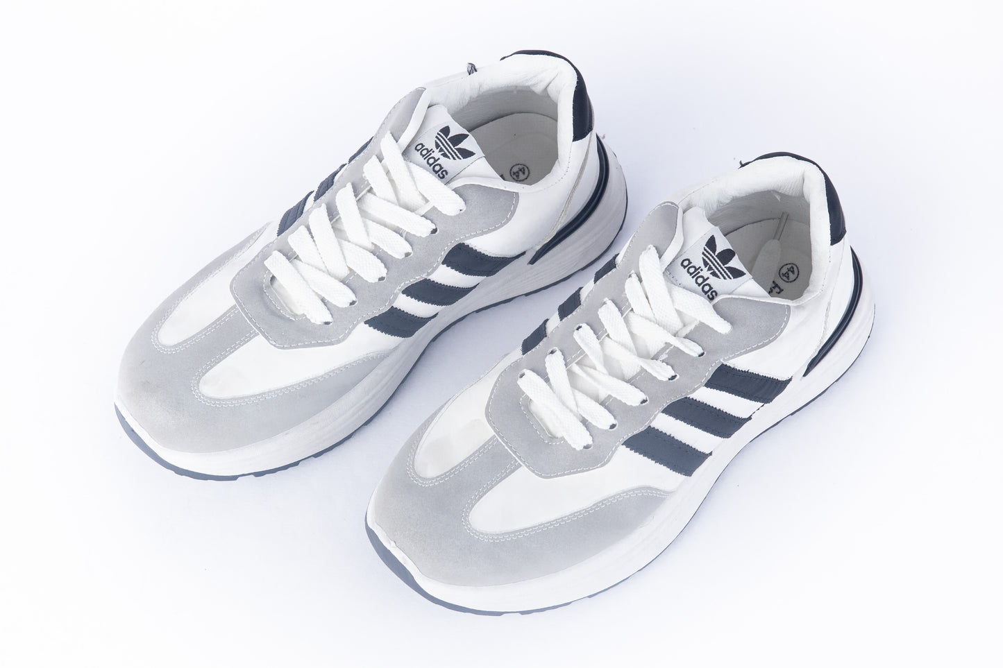 Adidas Retro Runner – Grey & Navy
