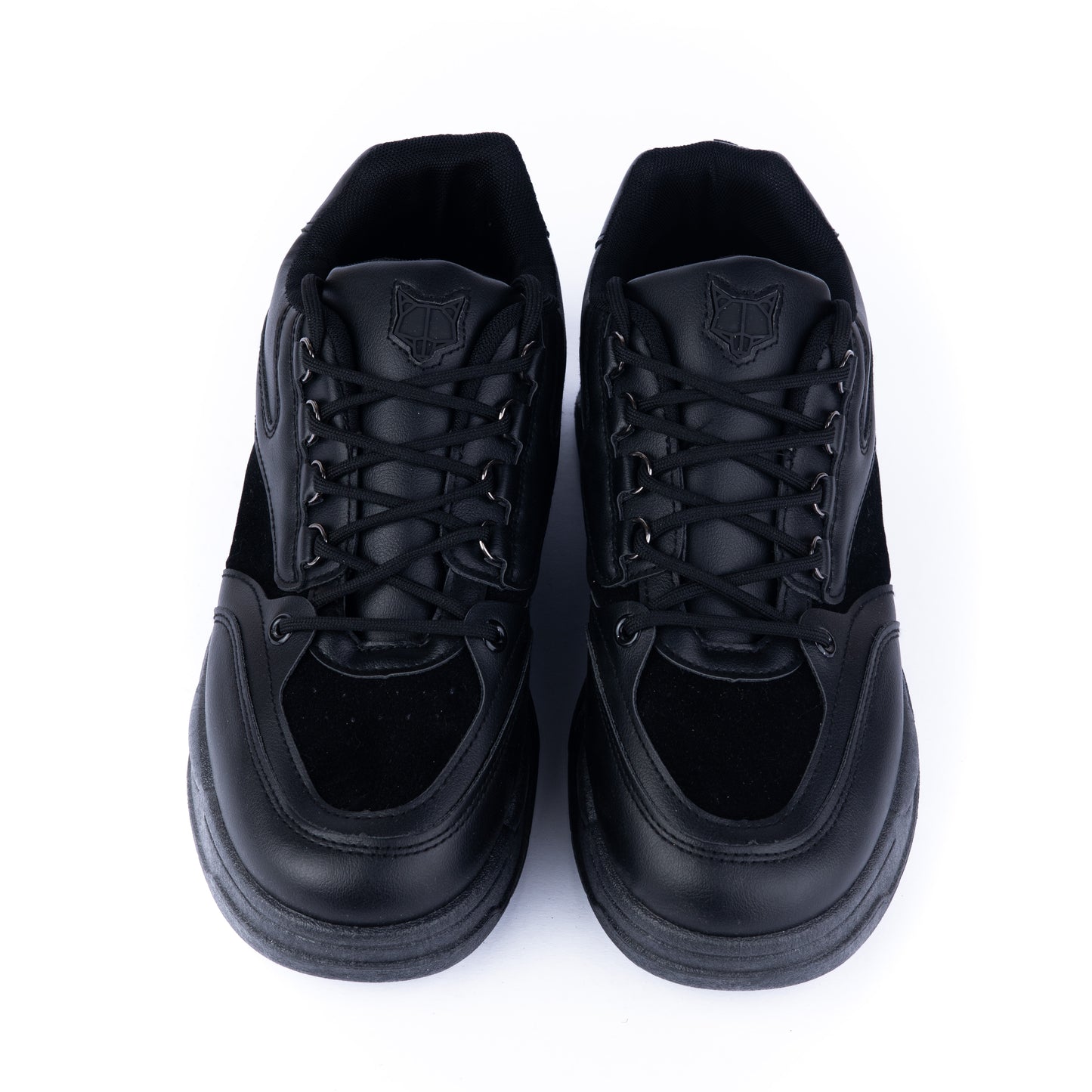 Chunky Sole Sneaker – All Black