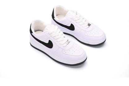 Nike Air Force 1 White & Black Sneakers | Men’s Casual Classic Shoes