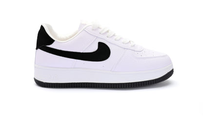 Nike Air Force 1 White & Black Sneakers | Men’s Casual Classic Shoes