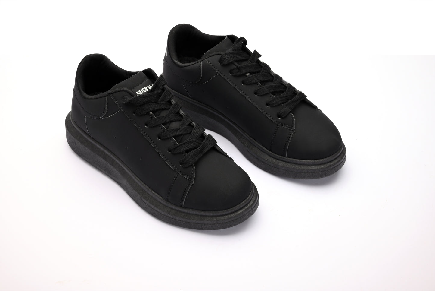 Alexander McQueen Style Unisex Black Sneakers – Chunky Sole