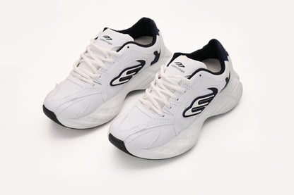 Balenciaga Style Chunky Sneakers – White/Navy