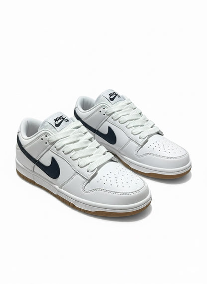 Nike SB Dunk Low White Black Gum