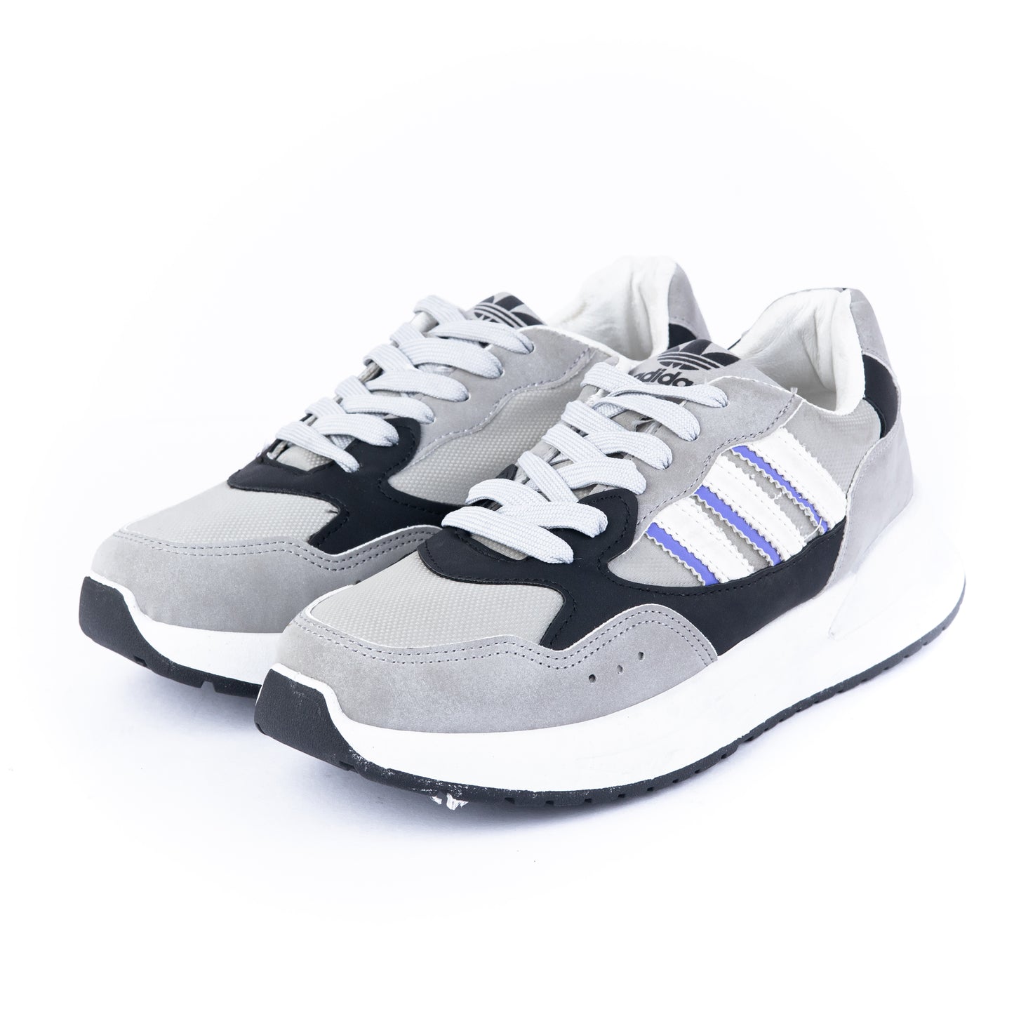 Adidas ZX Street – Grey, Black & Blue Accents