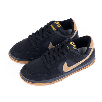 Nike SB Dunk Low – Black & Gum Swoosh