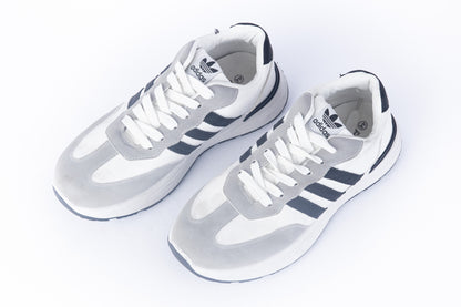 Adidas Retro Runner – Grey & Navy