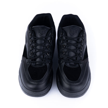 Chunky Sole Sneaker – All Black
